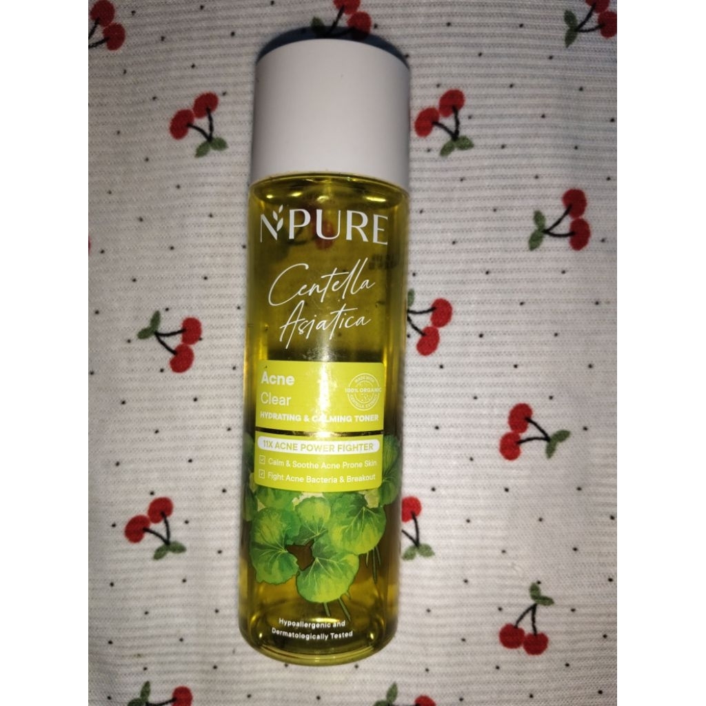 (PRELOVED) toner npure centella asiatica