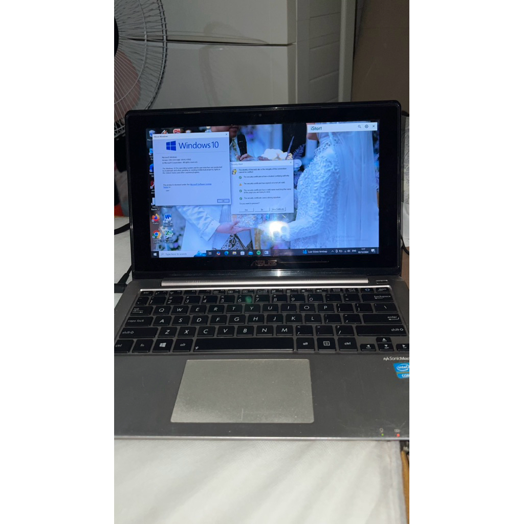 Laptop Asus S200E Notebook Touchscreen Bekas / Second