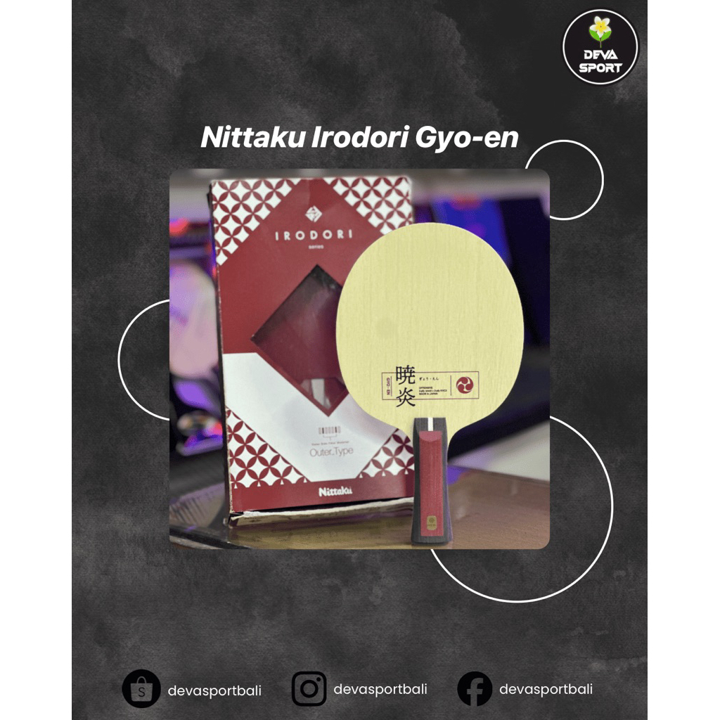 Nittaku Blade Irodori Gyo En