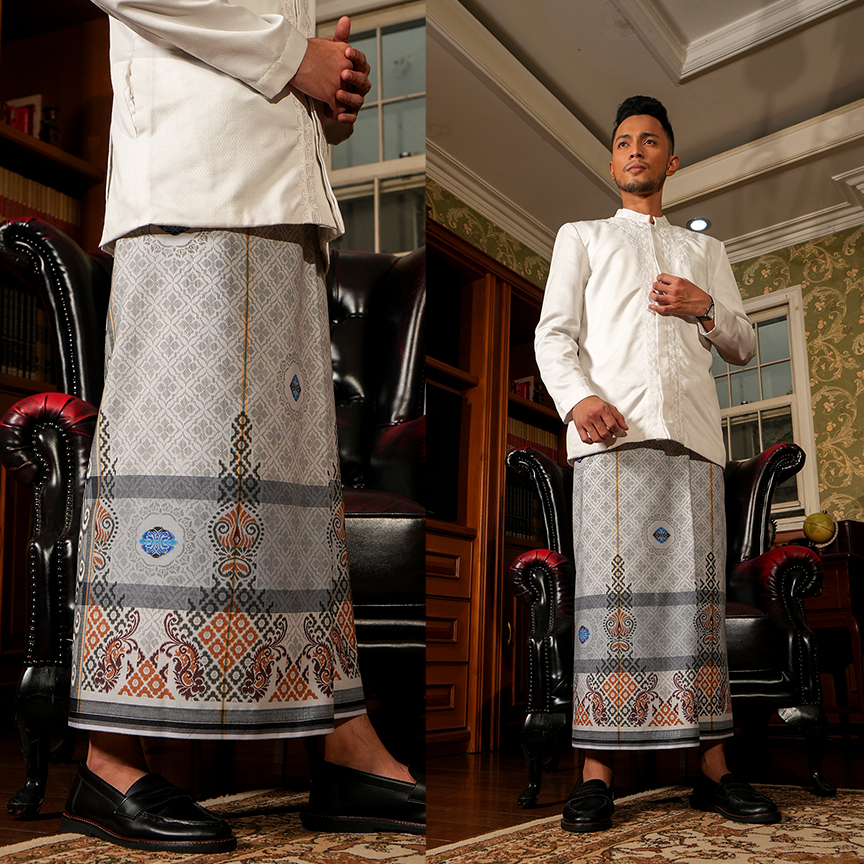 Sarung Sapphire Premium KWS Kawung Songket