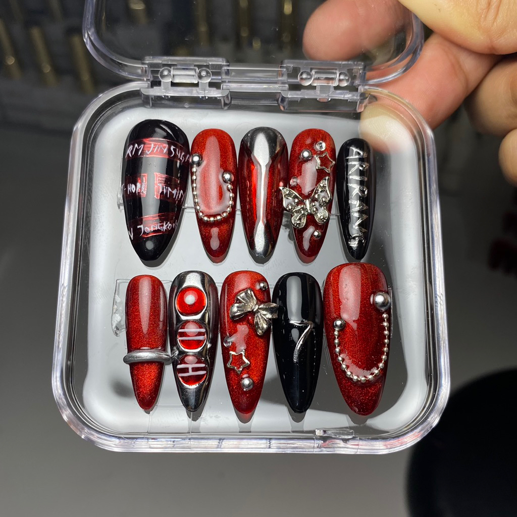 BTS PRESS ON NAILS