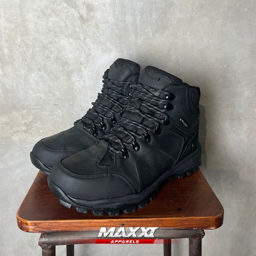 Sepatu Riding Eiger WP | Eiger Vulcan Black | Sepatu Pria Original