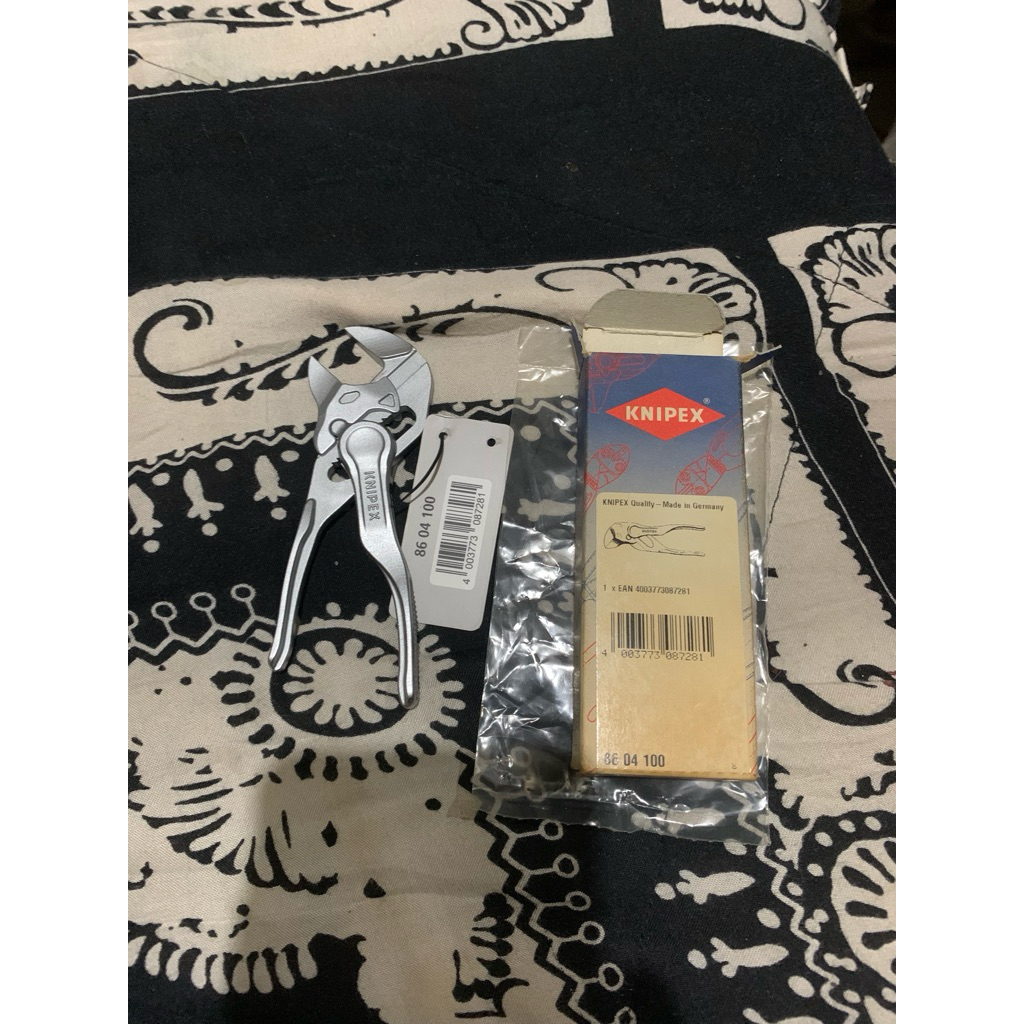 [SOLD] Knipex pliers wrench xs knipex cobra knipex xs knipex 86 04 100