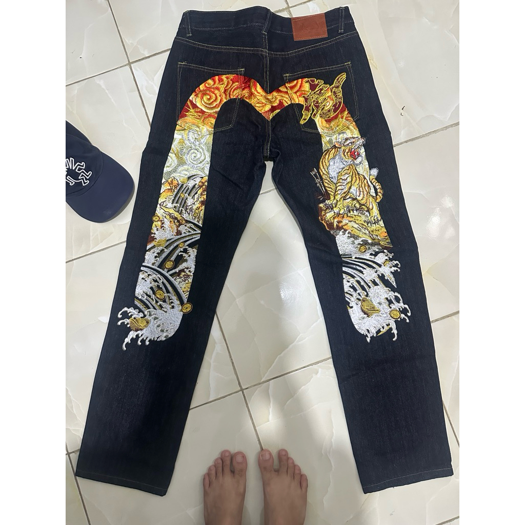 celana jeans evisu size 32