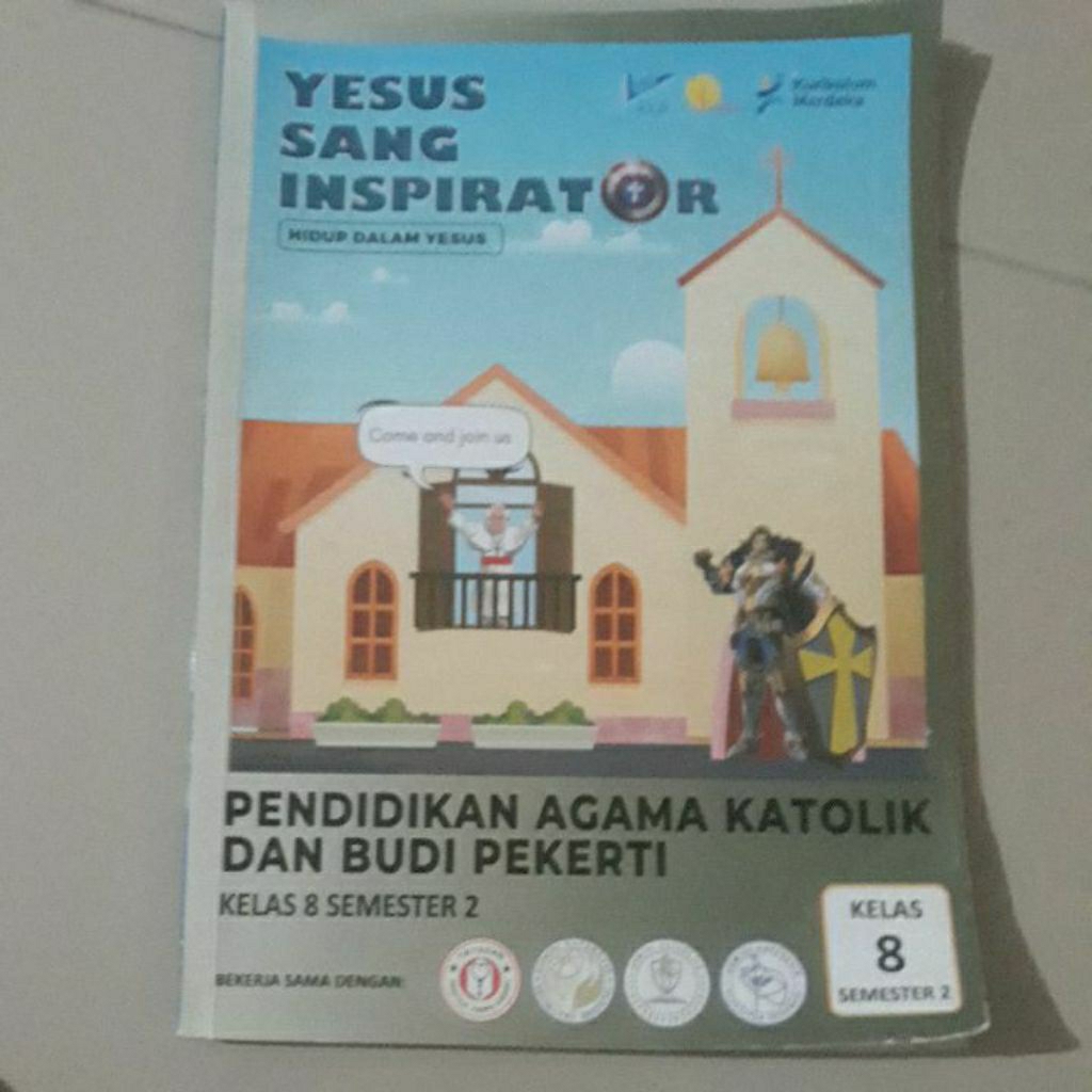 Buku Yesus Sang Inspirator kelas 8/ ELP, bekas