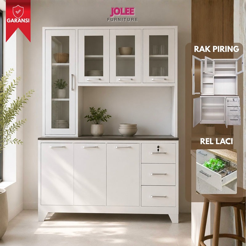 Belanja Rak Dapur, Bonus Lemari Plastik-Kitchen Set / Kabinet Dapur/Lemari Dapur / Rak Dapur / Lemar