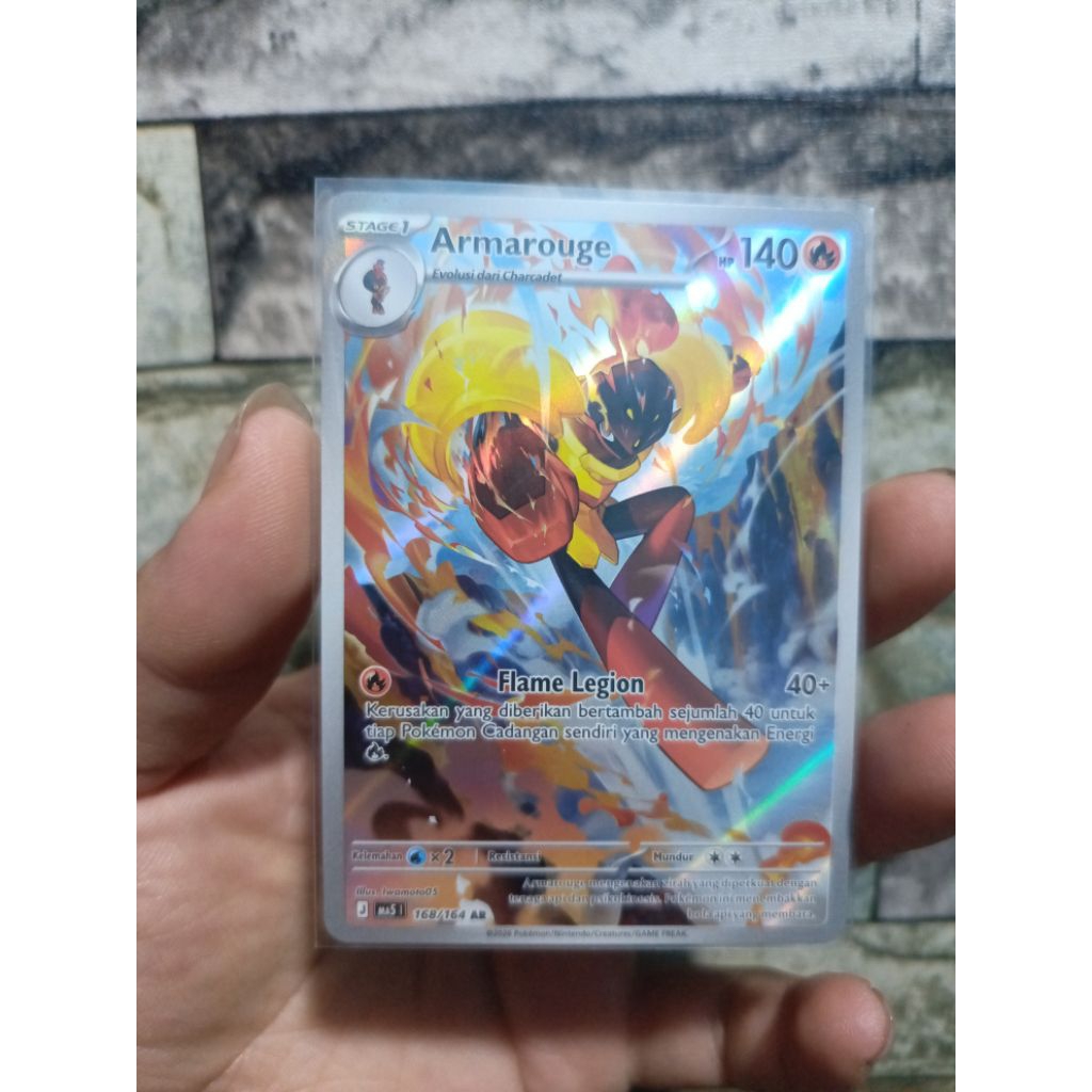 Armarouge AR MA5 168/164 Pokemon Indonesia