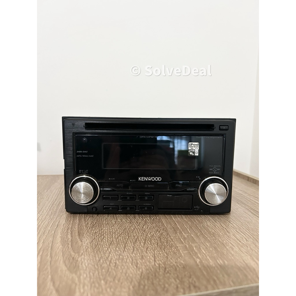 Kenwood DPX6110U Head Unit Double Din Honda Freed Mulus Audio Mobil Tape Mobil