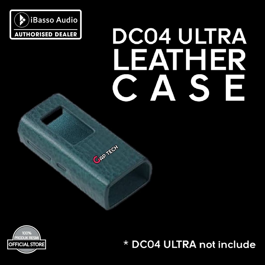 iBasso DC04 Ultra / DC04U Leather case - Full Protective Leather Shell Skin Case Cover for iBasso DC