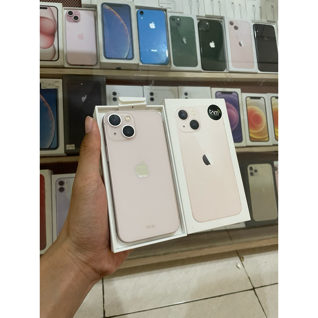 iphone 13 mini 128gb ibox resmi indonesia bh 100% ganti baru fullset original nominus mulus