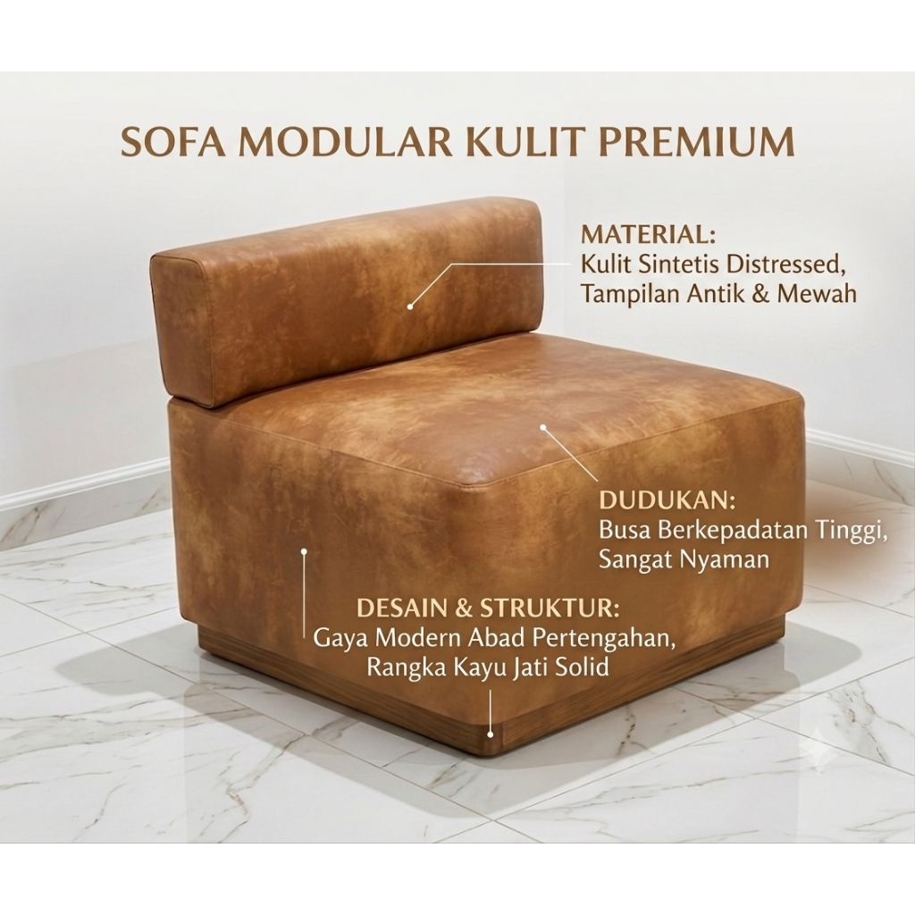 sofa single seater minimalis