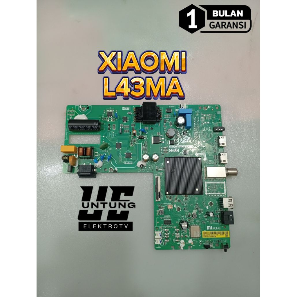 MAINBOARD TV XIAOMI L43MA-AFID MOTHERBOARD-MB-MOBO-MODUL MESIN TV SMART ANDROID XIAOMI L43MA-AFID