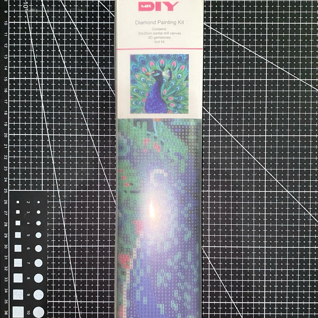Lukisan Berian/Diamond Painting MrDIY - Tema Lucu dan Estetik