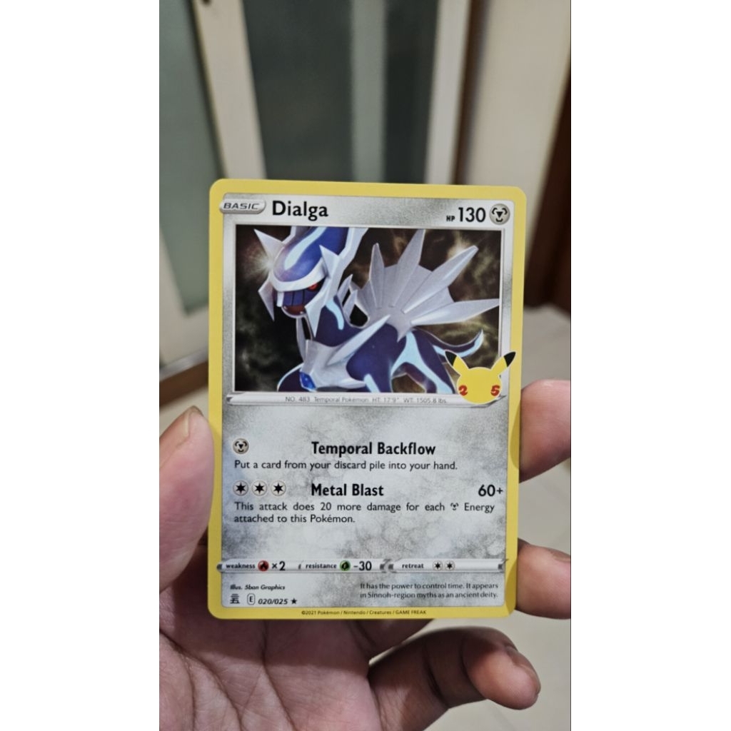 Pokemon Dialga 25th Anniversary Celebration English 20/25 Eng