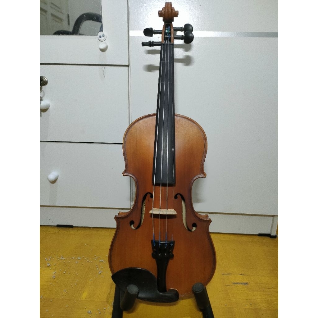 Biola Violin second preloved JS Bach 302A, size 1/2 (12-13 inci), ori