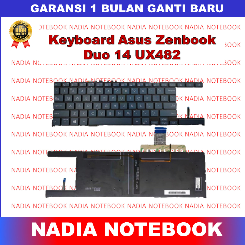 Keyboard Asus Zenbook Duo 14 UX482 UX482E UX482EA UX482EAR UX482EG