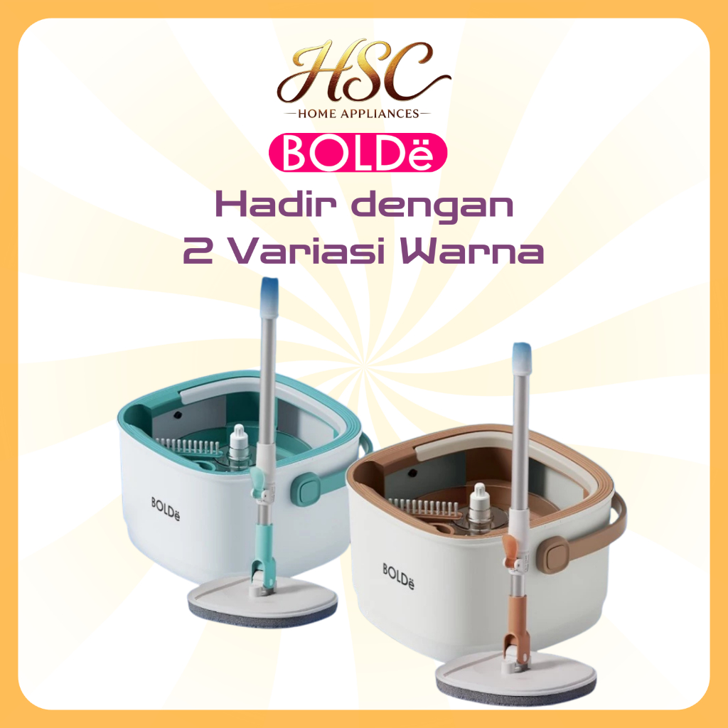 BOLDe Planet Mop Otomatis 3L Microfiber