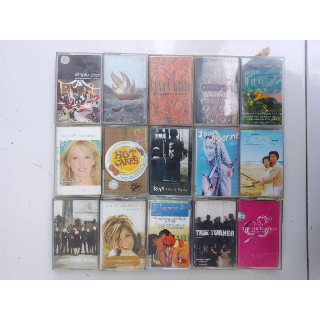 Kaset Pita Lagu Barat / Everlasting love song 2 / Joan Osborne / Hilary Duft / Saigon Kick / Hot Cak