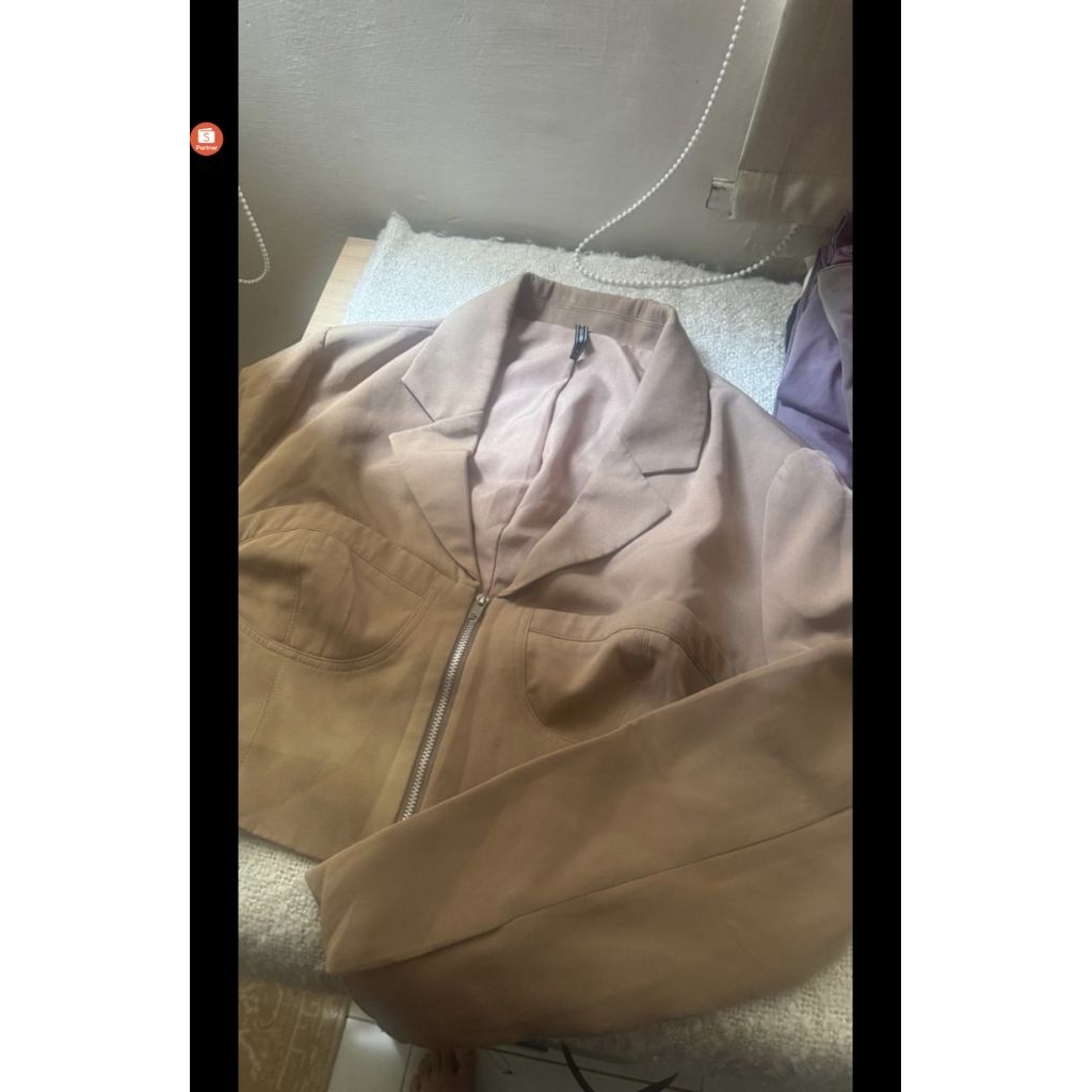 COLORBOX BLAZER CROP SIZE M