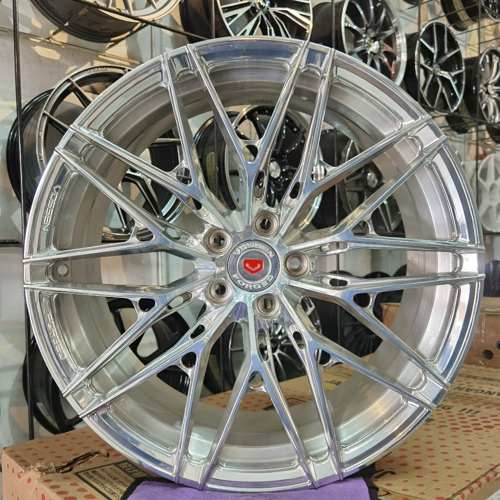 Velg Original Import Vossen Ring 20 High Polish || Untuk Semua Mobil Mercy, BMW, Jepang, Listrik DLL