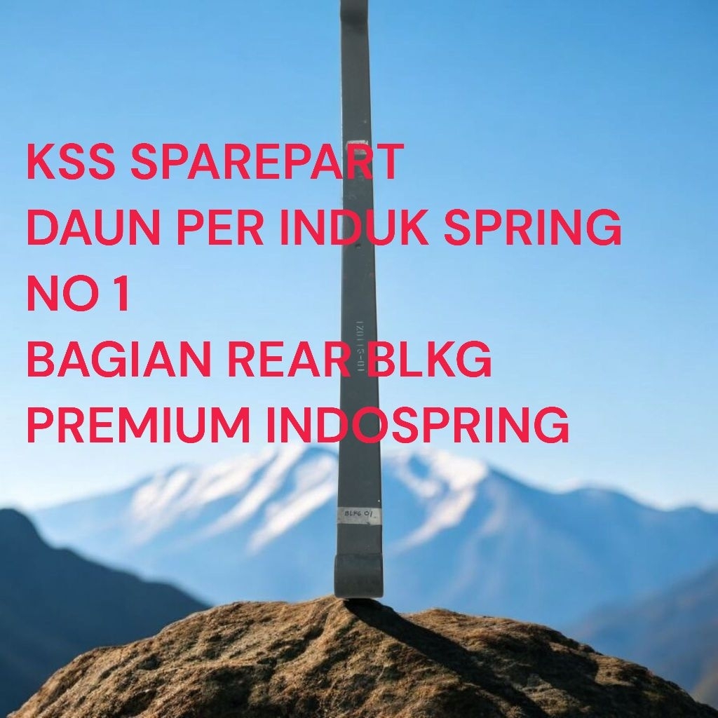 PER BABON BELAKANG NO 1 ISUZU NKR 71 ELF DAUN PER INDUK REAR NKR71