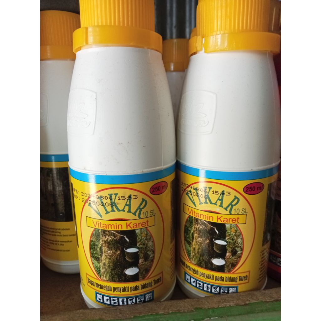 vikar 250ml..vitamin karet..ori oabrik