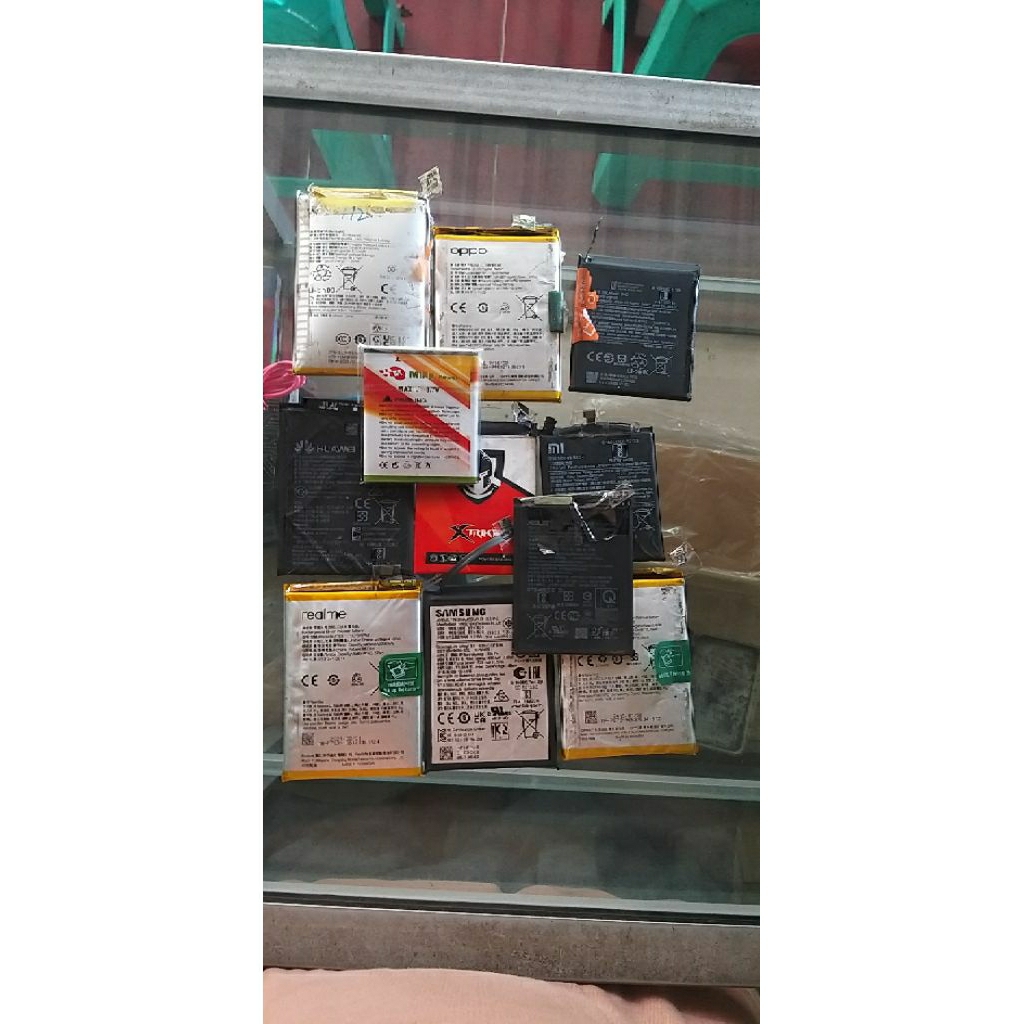 baterai hp bekas rosok per biji