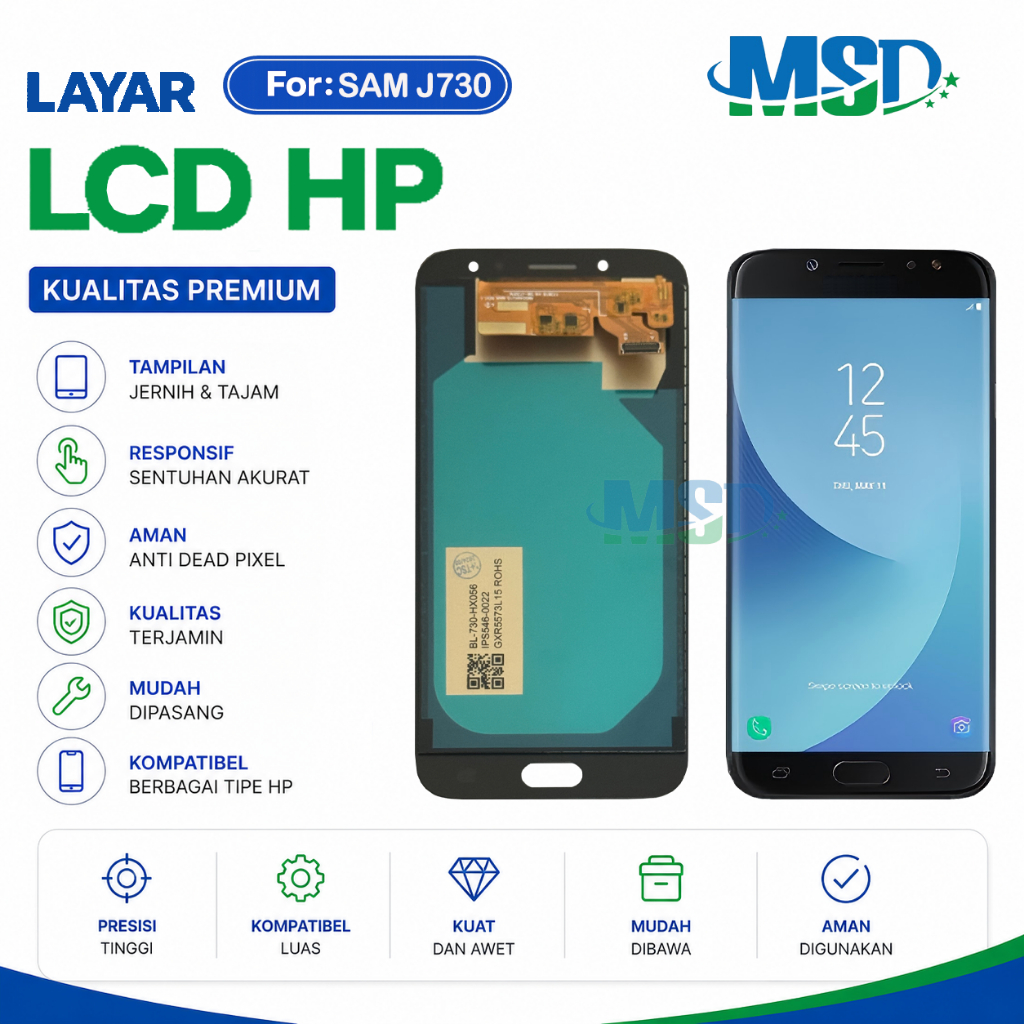 LCD For SAMSUNG GALAXY J7 PRO 2017/J730 UNIVERSAL FULLSET Touchscreen LCD HP OG OLED/INCELL