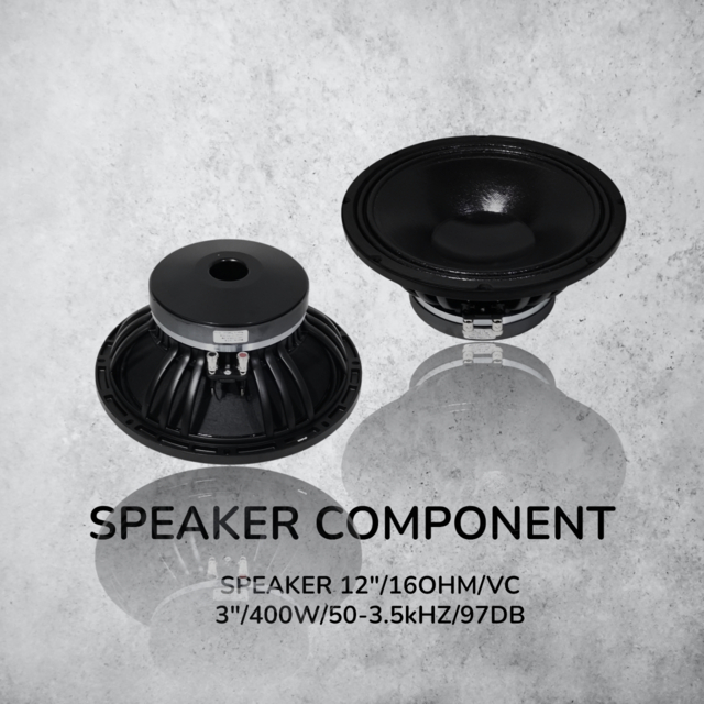 STX - SPK COMPONENT : Speaker 12IN FRAME CAKAR Merk STX F 12316 (F-SERIES)
