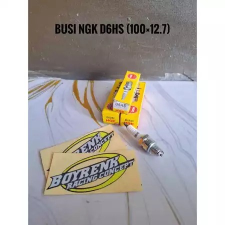 Busi NGK D6 D6HS Motor Honda Astrea C90 S90Z Busi NGK D6 D6HS/D6HA Motor Honda Astrea C90 S90Z - BOY