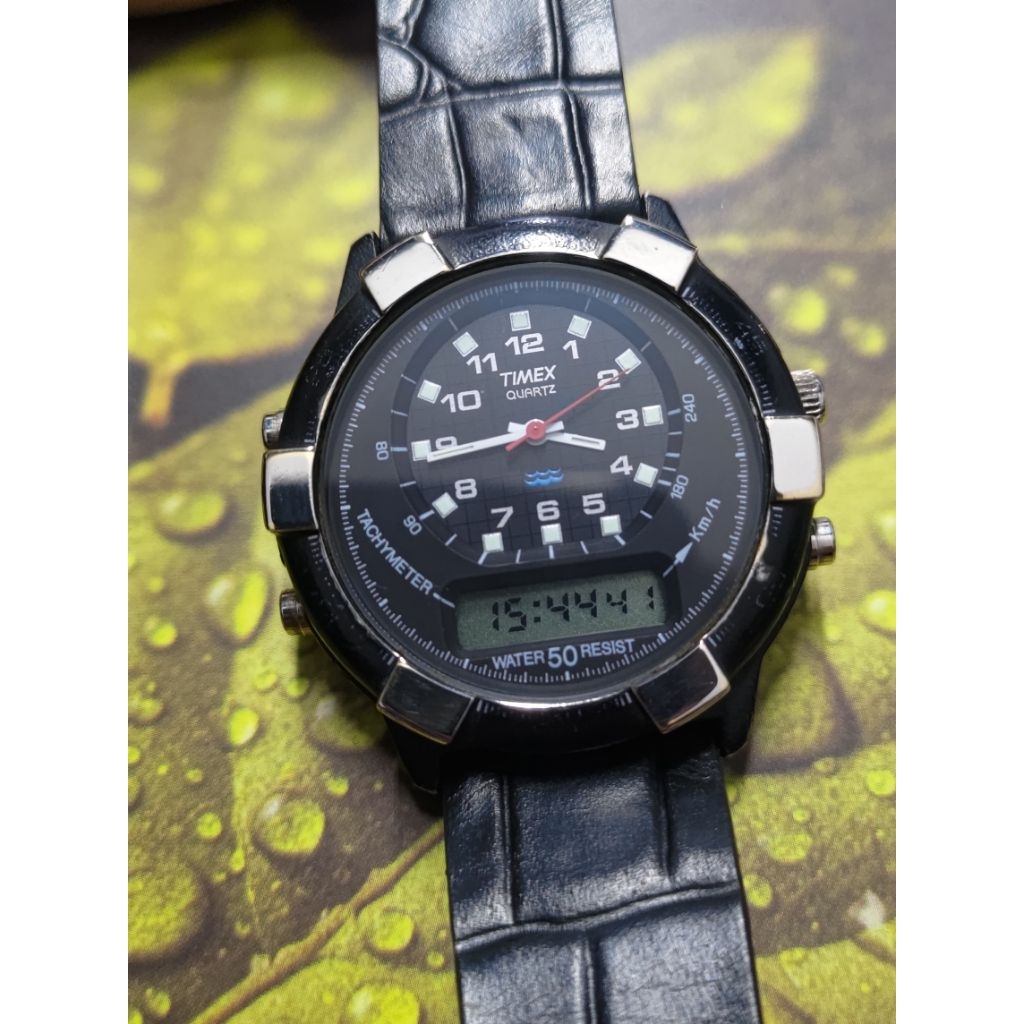 TIMEX INDIGLO ANADIGI VINTAGE