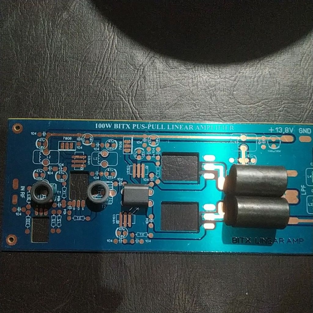no PCB pesanan khusus tubing ferit - toroid hidung baby  ssb mono band