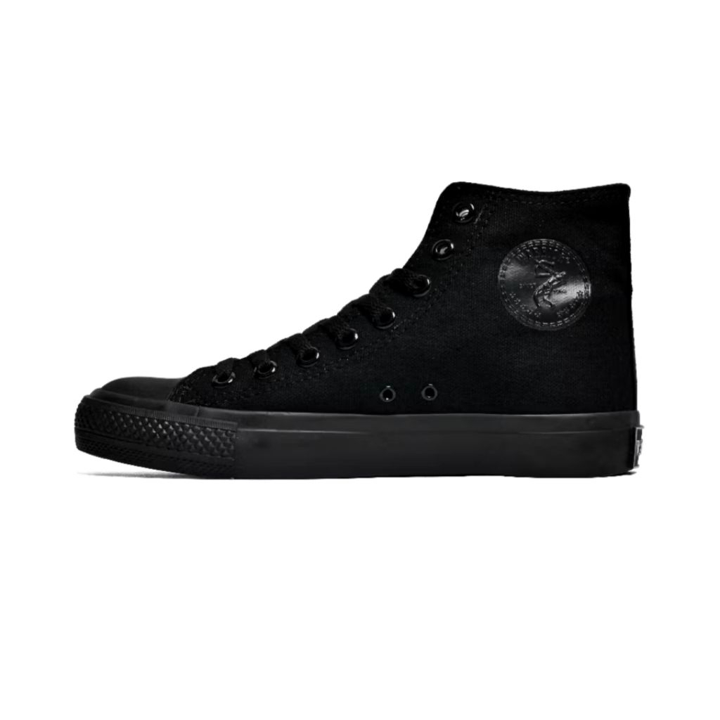 Sepatu Warrior Sparta High cut Allblack / sepatu warior / sepatu warrior sekolah / sepatu sekolah / 