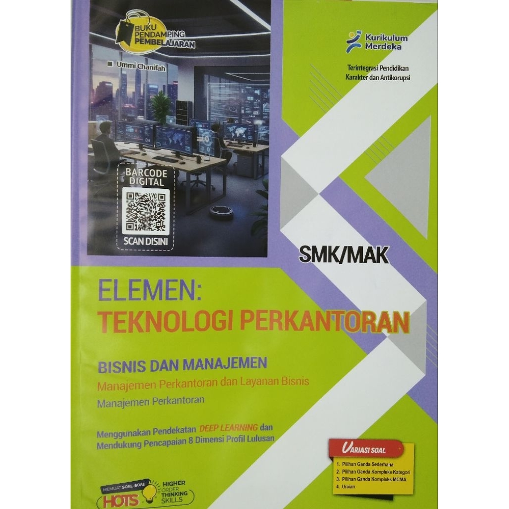 LKS SMK PRODUKTIF TEKNOLOGI PERKANTORAN KURIKULUM MERDEKA