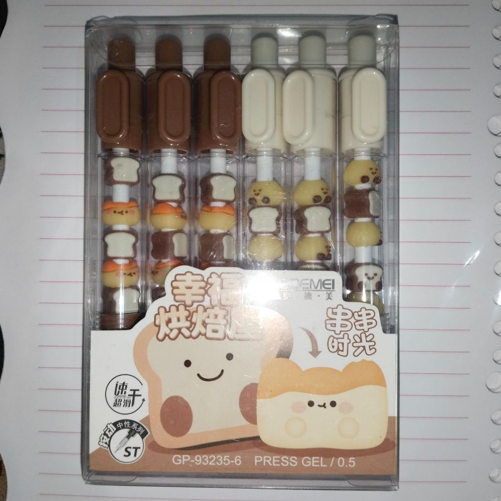 Pulpen AODEMEI roti lucu