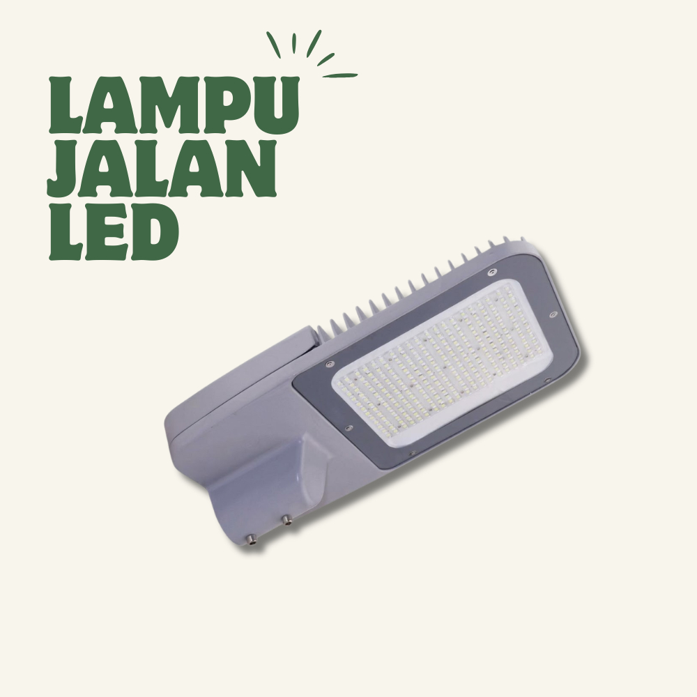 Lampu Jalan LED PJU 220V High Quality Chip Trafo by Philips 100 200 250 300 400W Watt - 200 Watt SM8