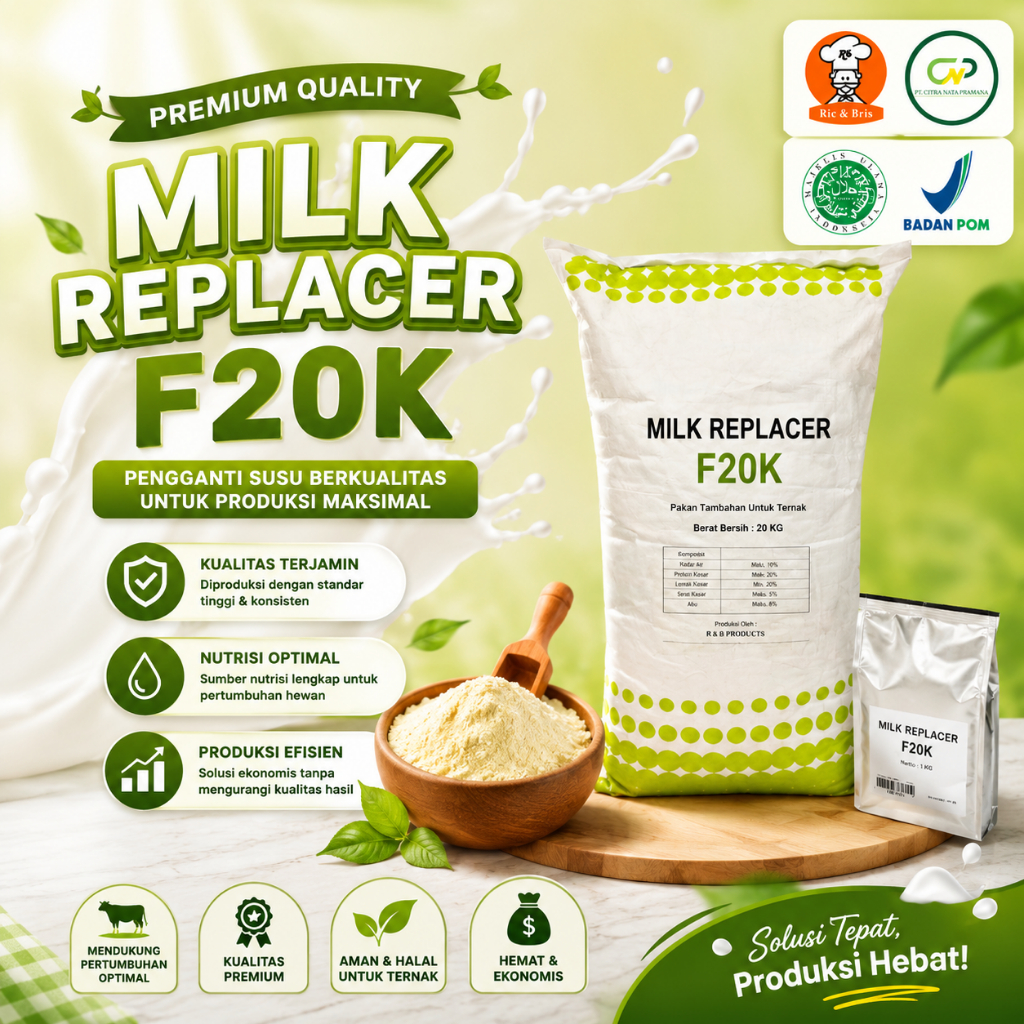 Creamer Bubuk Premium NDC 1kg / Non Dairy Creamer F20K STJ / Bubuk Krimer / Susu Bubuk Premium / Sus