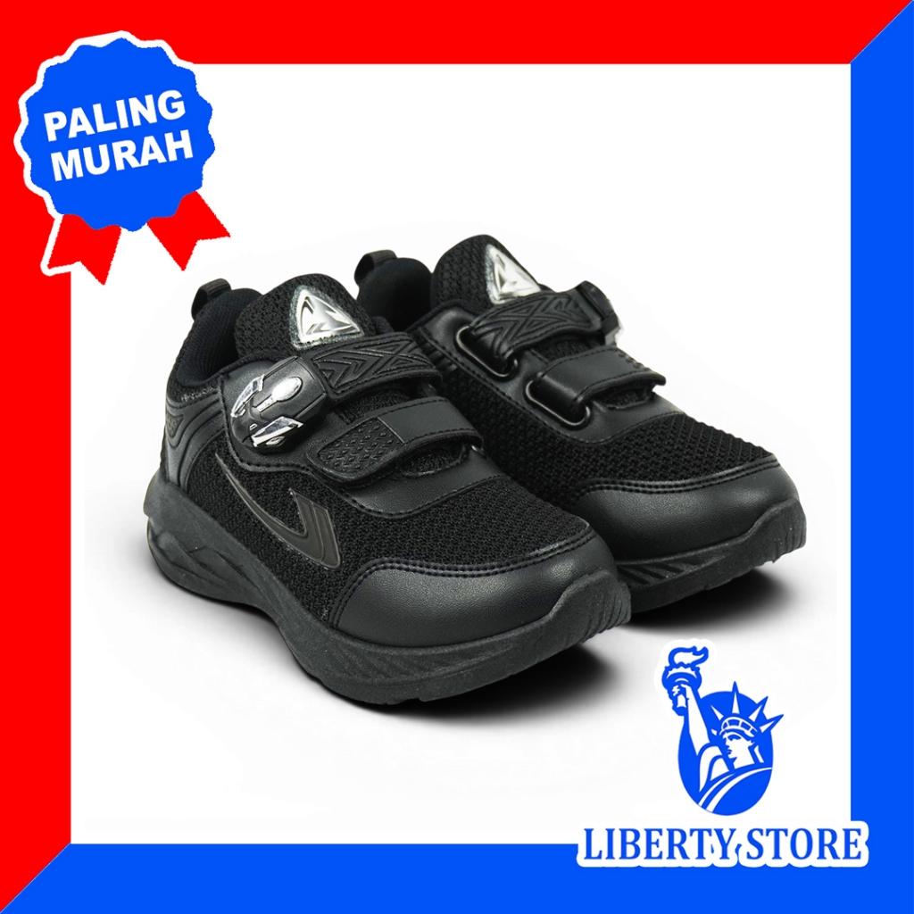 NEW ERA Sepatu Sekolah Anak VELCRO MARVEL 05 M size 29- 36