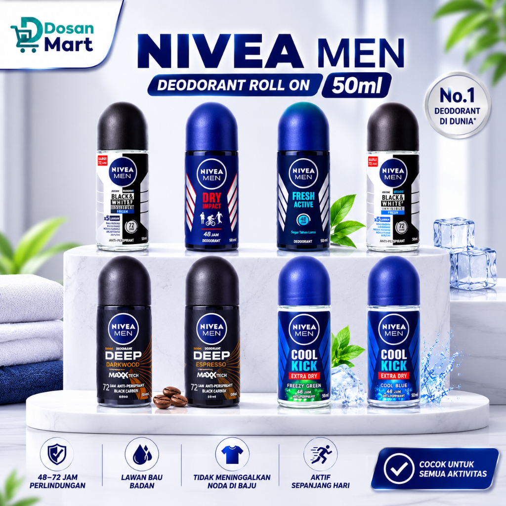Nivea Men Deodorant || Nivea Men Anti Perspirant || Nivea Men Roll On || Nivea Men Cool Kick || Nive