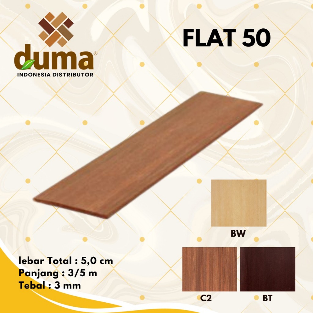 Flat 50 DUMA WPC - BAHAN WPC (AKSESORIS DUMA COH)