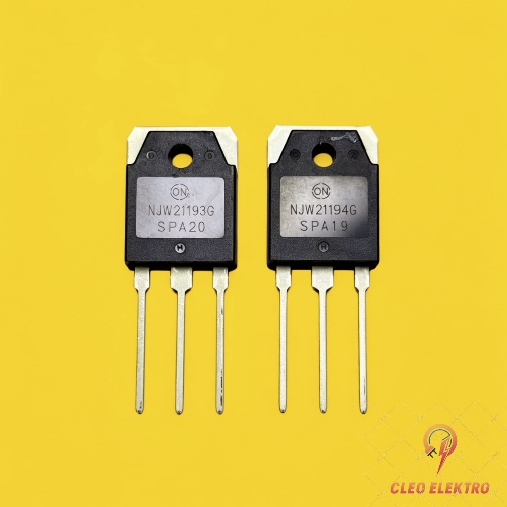 TR TRANSISTOR NJW 21193 - 21194 G ASLI ORIGINAL FINAL NJW21193 NJW21194 SET