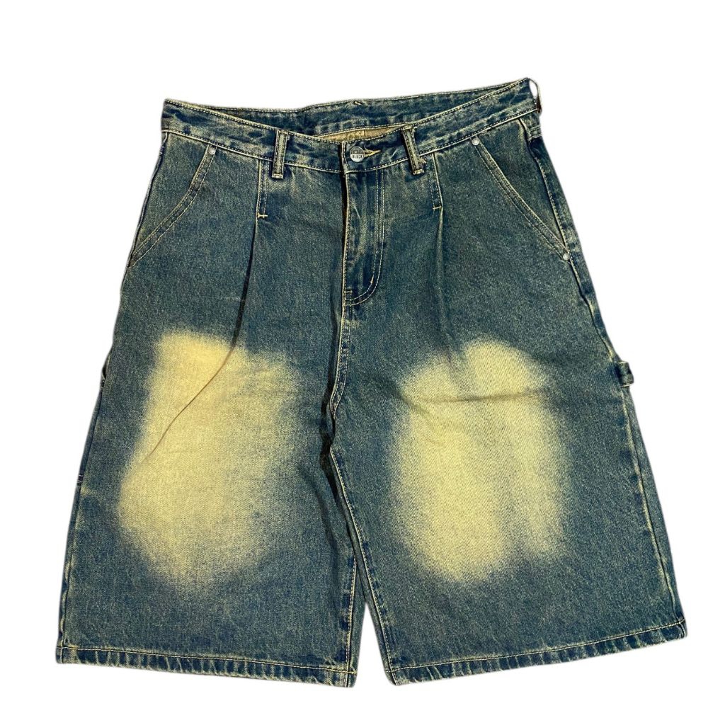 Jorts Carpenter Dimitri Black Wased