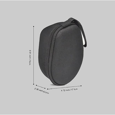 Hard Shell Storage Bag for AfterShokz OpenRun/Trekz Air/Titanium Mini Bone Conduction Headphone Head