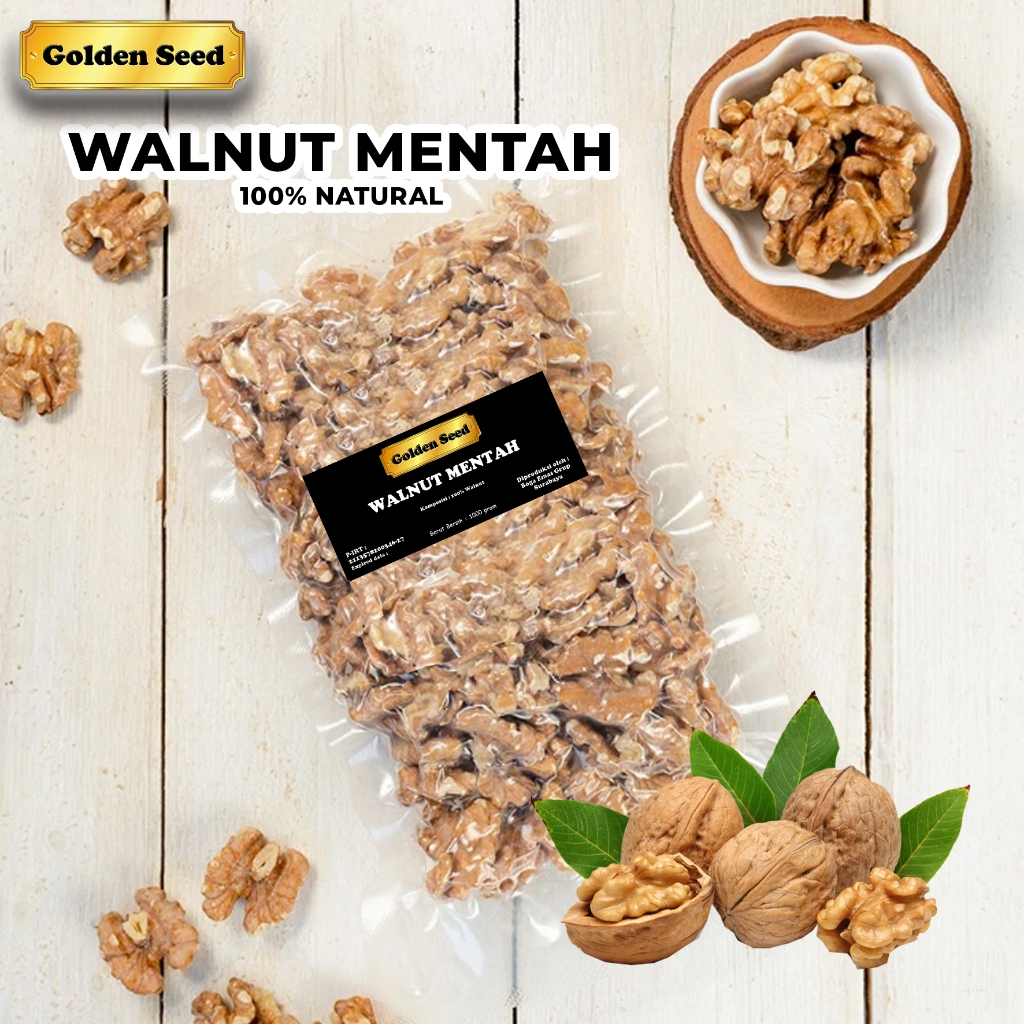 KACANG WALNUT MENTAH PREMIUM / KACANG WALNUT SUPER / RAW WALNUT