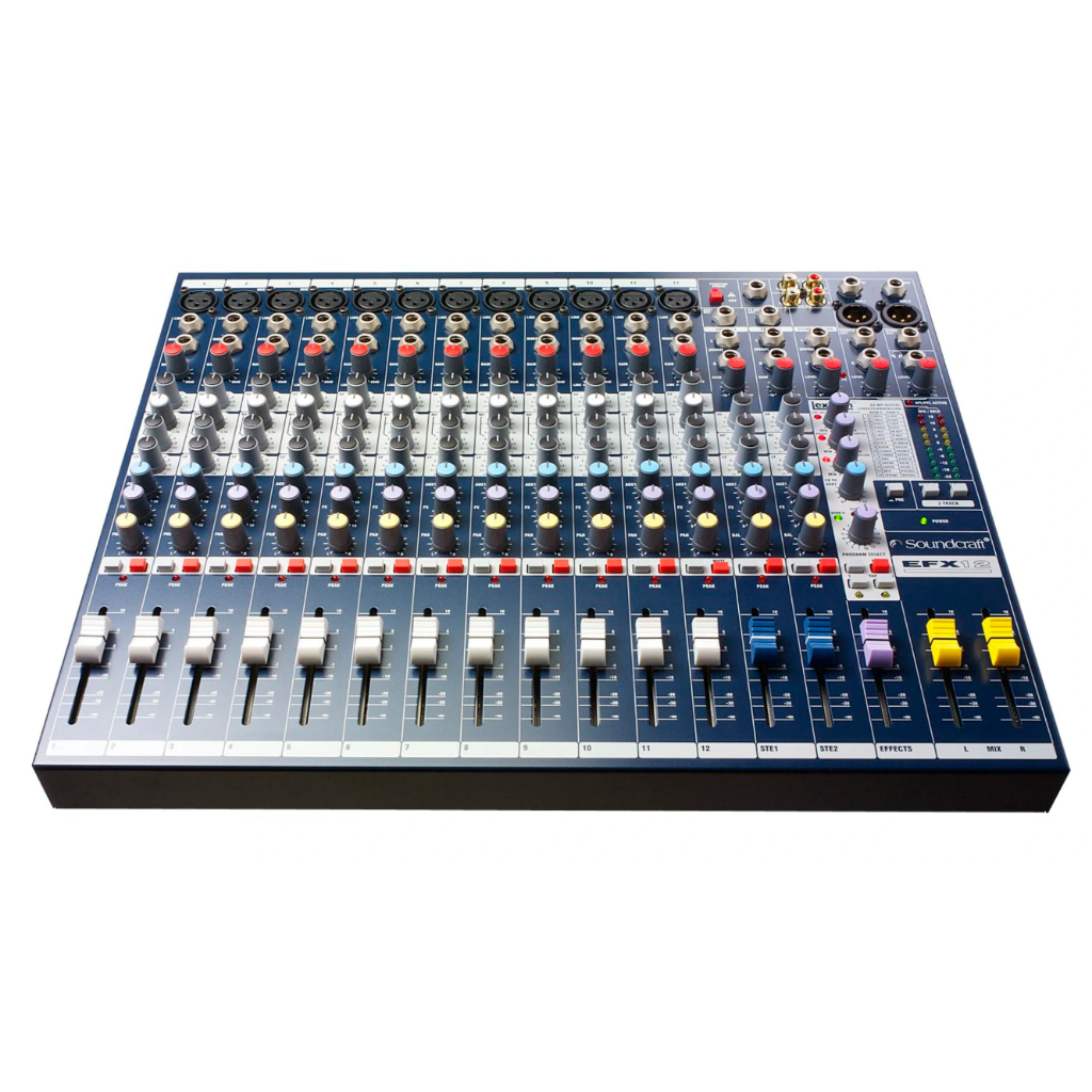 Soundcraft Audio Mixer EFX 12 / EFX12 Mixer Origina