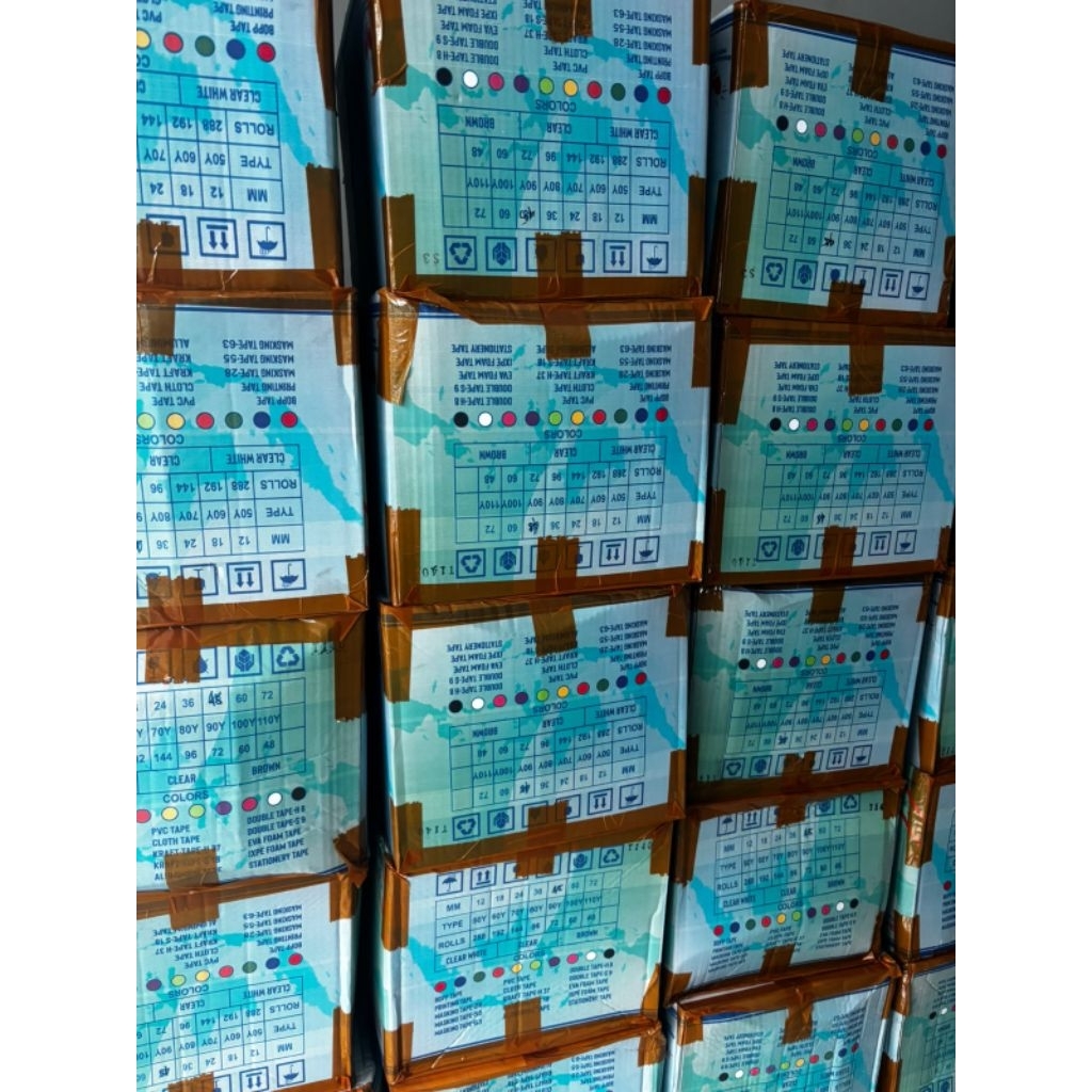 LAKBAN COKLAT murah surabaya. 80yrd, 90yrd, 100yrd. khusus untuk pembelian 1dus
