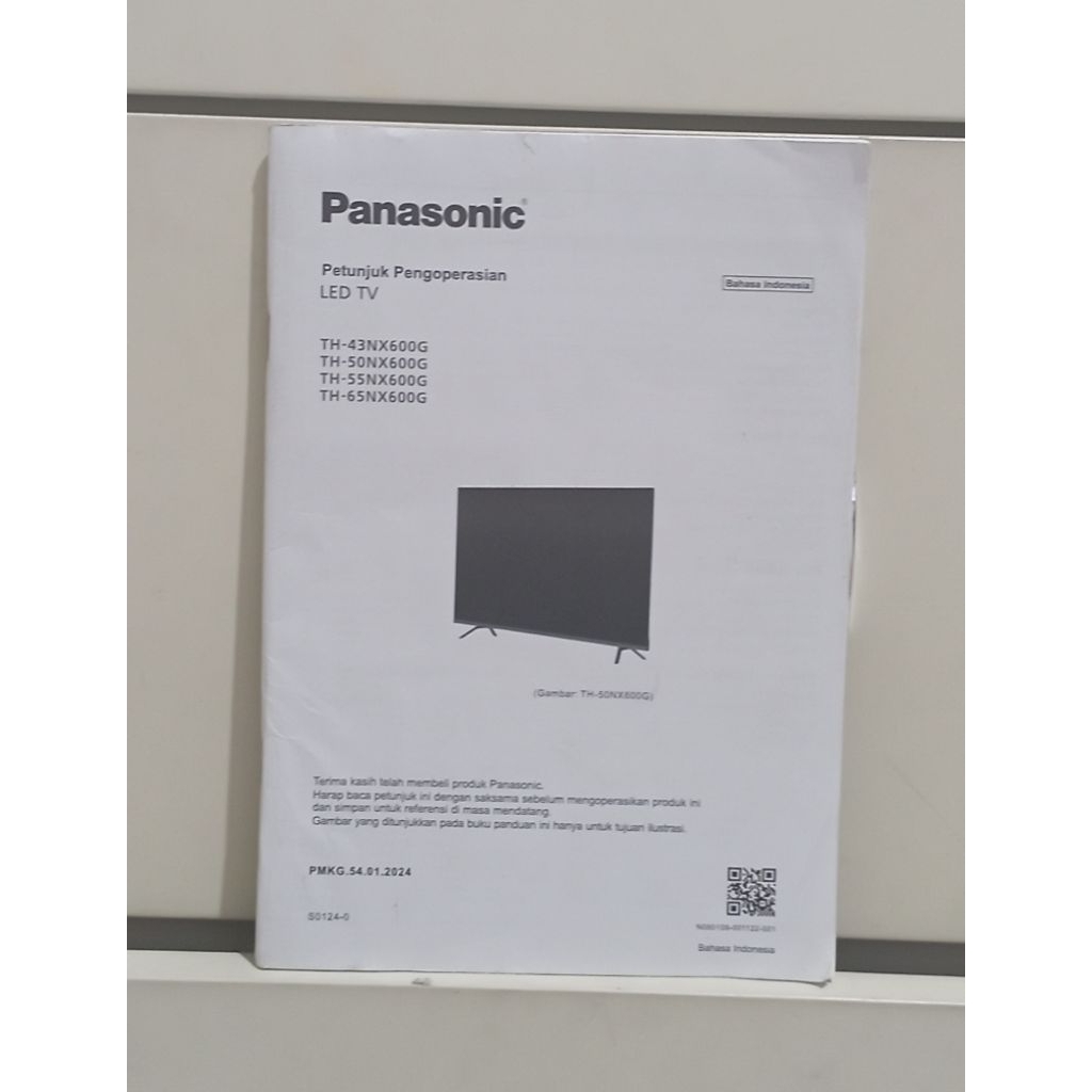 Buku Panduan Petunjuk Pengoperasian Panasonic LED TV (second)
