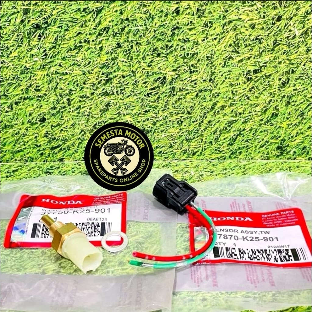 SENSOR SUHU EOT + SOKET SENSOR EOT K25 HONDA BEAT FI SCOOPY FI SPACY FI