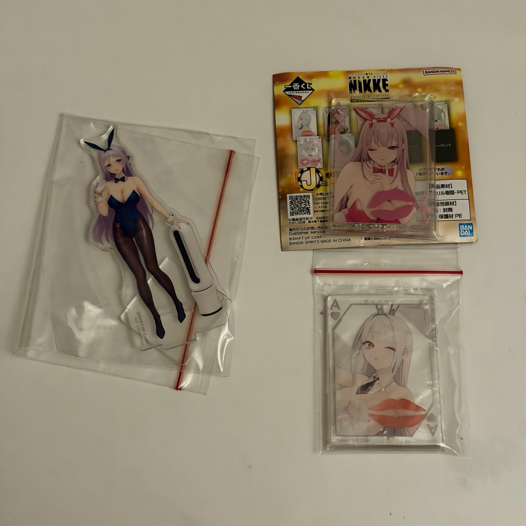 Nikke Ichiban Kuji Prize J Acrylic Standee & Acrylic Keychain