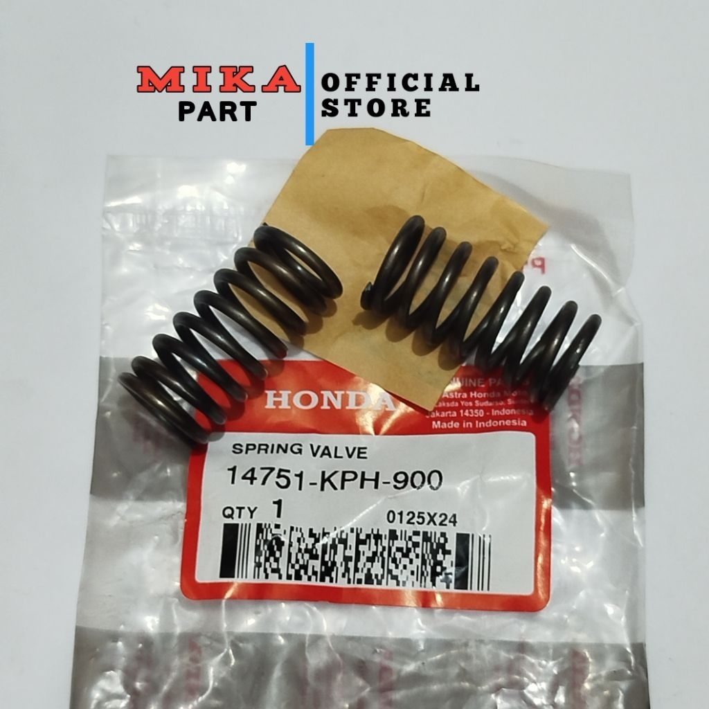 Per Klep Karisma (1 Set Isi 2) Pir Klep Valve Spring Honda Kharisma Kirana Supra X 125 Kode Part 147